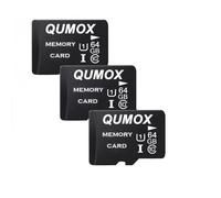 Lot de 3 Carte Micro SD 64 Go 64g Carte Mémoire Micro SDHC Classe 10 UHS-I Carte TF pour Smartphone Android Appareil Photo Tablette