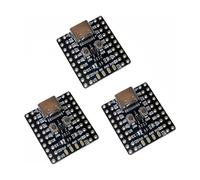 Lot de 3 cartes de microcontrôleur ARM Cortex STM32F103C8T6 avec puce USB de type C pour programmation ARM Cortex