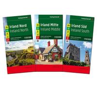 Ireland Road Map - 3 Map Set 1 150000 scale - Sheet map - G245z