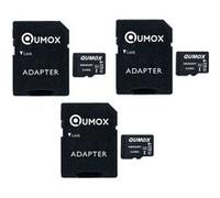 Lot de 3 Cartes mémoire Micro SD SDHC Qumox 32go 32Go 32g TF Carte Class 10 UHS-I 70MB-S 15MB-S pour Appareils Photo, Drones,Smartphone Noir G