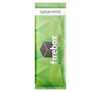 Lot de 3 cartes mentholées pour cigarettes tabac filtre tube - cartes aromatiques à infusion - Spearmint menthol