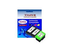 Lot de 3 Cartouches compatibles type pour imprimante HP DeskJet 9800, 9800d, 9868 (2x339+343) - (Noire et Couleur)