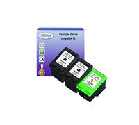 Lot de 3 Cartouches compatibles type pour imprimante HP OfficeJet K7100, K7103, K7108 (2x337+343) 18ml (Noire et Couleur)