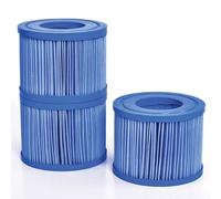 Lot de 3 cartouches de filtration antibactériennes pour spa Vita Premium Netspa