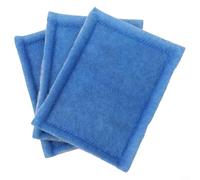 Lot de 3 cartouches filtrantes AquaTech pour systèmes d'aquarium EZChange N°2 compatibles avec 10 à 20 filtres électriques avec couches de charbon actif et éponge