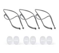 Lot de 3 casques de rechange compatibles avec Airfit P10 - Comprend 3 bandeaux de rechange et 6 clips de réglage, super élastiques, fournitures de grande valeur BlessEase