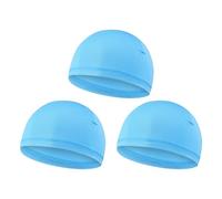 Lot de 3 casquettes de cyclisme souples et élastiques respirantes pour garçons et filles pour activités de plein air, football, sports