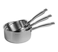 Lot de 3 casseroles Tripli 16/18/20 cm acier 20 cm Baumalu 38x21.5 cm