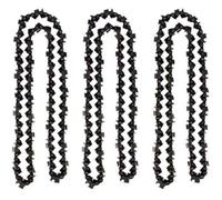 Lot de 3 Chaîne de Tronçonneuse 50 cm 0.325"" 1.5 mm 76 maillons - compatible avec Timberpro 62CC, Hyundai et autres
