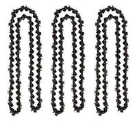 Lot de 3 Chaîne de Tronçonneuse 50 cm 0.325"" 1.5 mm 76 maillons - compatible avec Timberpro 62CC, Hyundai et autres Femeo