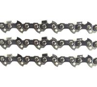 Lot de 3 Chaîne de tronçonneuse - 72 Entraineurs - Pas 325 - Jauge 0.58 (1.5mm) - Guide de 45cm