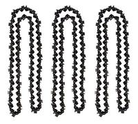 Lot de 3 Chaîne de tronçonneuse de 50 cm 0.325\"" 1,5 mm 76 maillons d\'entraînement - compatible avec Timberpro 62CC,Hyundai et