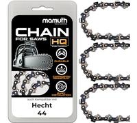 Lot de 3 chaînes de tronçonneuse 40 cm 1,5 mm 66 TG pour Hecht 44
