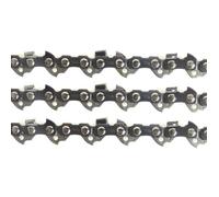 Lot de 3 Chaînes de tronçonneuse - 57 Entraineurs - Pas 3-8LP - Jauge 0.50 (1.3mm) - Guide de 40 cm