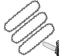 Lot de 3 chaînes de tronçonneuse de 35 cm, 1,1 mm, 52 TG, compatibles avec | Chaîne de rechange compatible avec Makita DUC353, Einhell GP-LC 35/36 Li, Bosch AKE 35, Dolmar et plus encore