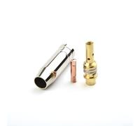 Lot de 3 chalumeaux de soudage MIG refroidis par air MB 15AK support de pointe et kit de buse de gaz pour le soudage