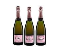 Lot de 3 Champagnes Ayala Rosé Majeur 75cL