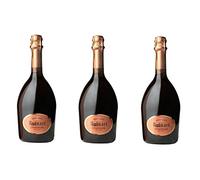 Lot de 3 Champagnes Ruinart Brut Rosé 75cL