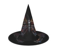 Lot de 3 chapeaux de sorcière papillon mystère pour Halloween, chapeau de fête, convient pour les accessoires de jeu de scène