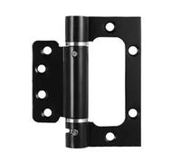 Lot de 3 charnières de porte invisibles à fermeture automatique de 10,2 cm pour parents, sans fente, ferme-porte à ressort, idéales pour la sécurité et la commodité