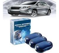 Lot De 3 Chauffage Pour Voiture, Degivrant Vitre Voiture, Degivreur Electromagnetique, Dispositif Antigel Pour Voiture, Dispositif De Déneigement Sans Fil Pour Glace, Neige, Gel, Rapide Et Efficace