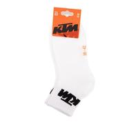 Lot de 3 chaussettes - KTM - Modèle SMDX3 - Couleur Blanc - Pour Homme - Taille Mid 39/42