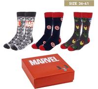 Lot de 3 chaussettes Marvel Avangers 35-41