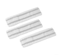 Lot de 3 chiffons de nettoyage de vitres compatibles avec karcher WV1 WV50 WV75 - Chiffons en microfibre doux pour aspirateurs - Sans danger pour les cadres et les coins