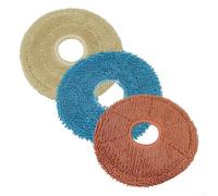 Lot de 3 chiffons de nettoyage pour robot aspirateur MOVA For MOBIUS 60, accessoires de serpillère réutilisables et lavables, avec 1 serpillère HyperClean, 1 serpillère en peluche, 1ThermoHold Mop