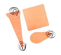 Lot de 3 chiffons de nettoyage pour saxophone - Pour intérieur de clarinette, écouvillon, saxophone