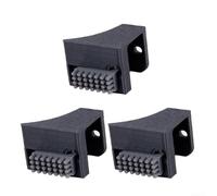 Lot de 3 chiffons de nettoyage pour tête d'impression avec brosse en silicone montée pour imprimantes 3D Bambu Lab P1P, P1S, X1 et X1C