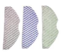 Lot de 3 chiffons en microfibre compatibles avec / pièce de rechange pour robot aspirateur Rowenta ZR185001 RR8567 RR8585 RR8587..