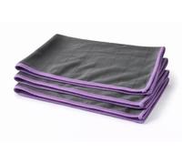Lot de 3 Chiffons Microfibre Carbone 40x50 cm - Ultra Absorbants, Antibactériens, Sans Traces - Idéal pour Vitres, Cuisine, Voiture, Écrans - Lavables & Réutilisables
