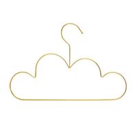 Lot de 3 cintres ""Nuage"" doré plastique - Atmosphera Créateur d'intérieur