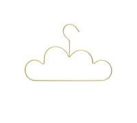 - Lot de 3 Cintres pour Enfant "Nuage" 30cm Or