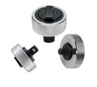 Lot de 3 clés à cliquet 1/4", 3/8", 1/2", pour mini jeu de douilles à paume, roulement à billes réversible, poignée moletée en acier à haute teneur en carbone pour réparation d'espace restreint