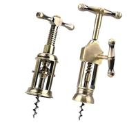 Lot de 3 clés à vin pour serveurs - Accessoires Kichen - Tire-bouchon - Style vintage - Décapsuleur en liège - Pour fête