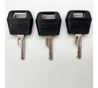 Lot de 3 clés d'allumage de Rechange pour Tracteur, Dozer, Pelleteuse D250 pour Case/excavatrice Internationale