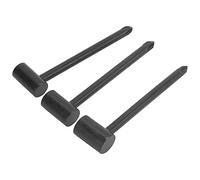Lot de 3 clés de réglage pour Manche de Guitare - 7 mm/8 mm/6,35 mm - Outil de réglage pour Manche de Guitare (Noir 6,35 mm + 7 mm + 8 mm, Trois Ensembles)