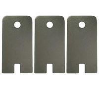 Lot de 3 clés en métal à double broche pour distributeur de papier toilette et essuie-mains Tork, Lotus et autres