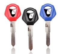Lot de 3 clés vierges à luminescence pour moto Yamaha R25 R3 Xmax X-MAX X MAX 125 200 250 MT01 SR400 FZ6R FZ6N