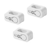 Lot de 3 clips de câble pour pagaie de riz, 3 pièces, 3 câbles adaptés pour la cuisine et le bureau. Ils sont facilement accessibles chaque fois que nécessaire ou même dans votre tableau de bord de