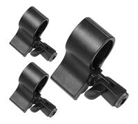 Lot de 3 clips de microphone, accessoires de microphone, extension, adaptateur portable antidérapant pour streaming, sport, entretien, enregistrement professionnel