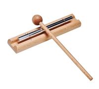 Lot de 3 cloches à main pour enseignant - Rappel - Instrument de musique - Avec tube en aluminium - Trois tons