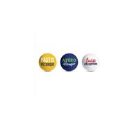 SUD TRADING COMPANY Cochonnets pour pétanque Modèle Club Lot de 3