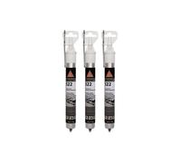 SIKA Lot de 3 colles Mastic Sikaflex 522 Caravan - Blanc - 100ml