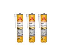 Lot de 3 colles souple SIKA pour tuiles Sikaflex 145-490g