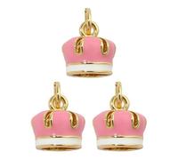 Lot de 3 colliers avec pendentif en forme de gâteau de bonbons, pendentifs sophistiqués en forme de champignons et de glaces