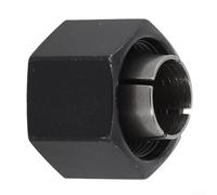 Lot de 3 colliers de serrage et écrous de mandrin 12 mm, remplacement pour défonceuse DW6214 DW616, construction métallique, pour le travail du bois et les projets de bricolage