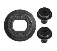 Lot de 3 colliers de serrage extérieurs et boulons de lame pour scie circulaire DCS391, DCS367, DCS565 - Pièce de rechange N621119 compatible avec DC390,